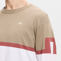 J.Lindeberg Golf Jumper - Emrik Knitted Crew - White SS26