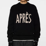 J.Lindeberg Golf Jumper - Fabian Après Golf Crew Neck - Black PS26