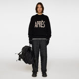 J.Lindeberg Golf Jumper - Fabian Après Golf Crew Neck - Black PS26