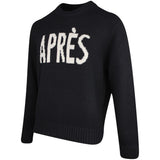 J.Lindeberg Golf Jumper - Fabian Après Golf Crew Neck - Black PS26