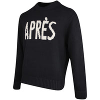 J.Lindeberg Golf Jumper - Fabian Après Golf Crew Neck - Black PS26