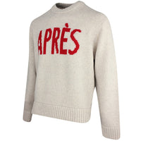 J.Lindeberg Golf Jumper - Fabian Après Golf Crew Neck - Moonbeam PS26