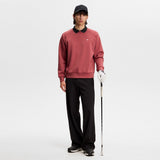 J.Lindeberg Golf Jumper - Finn Crew Neck - Apple Butter SS26