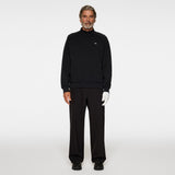 J.Lindeberg Golf Jumper - Finn Crew Neck - Black PS26