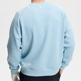 J.Lindeberg Golf Jumper - Finn Crew Neck - Forget-Me-Not SS26