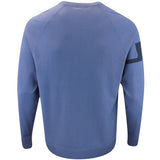 J.Lindeberg Golf Jumper - Heath Tech Knit Crew - Vintage Indigo AW25