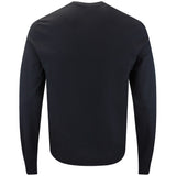 J.Lindeberg Golf Jumper - Henry Knitted Crew Neck - Black AW26