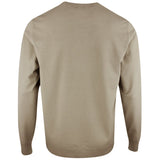 J.Lindeberg Golf Jumper - Henry Knitted Crew Neck - Brindle PS26