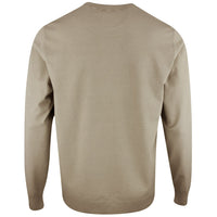 J.Lindeberg Golf Jumper - Henry Knitted Crew Neck - Brindle PS26