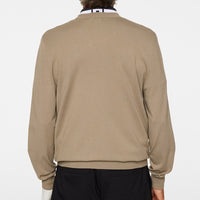 J.Lindeberg Golf Jumper - Henry Knitted Crew Neck - Brindle PS26