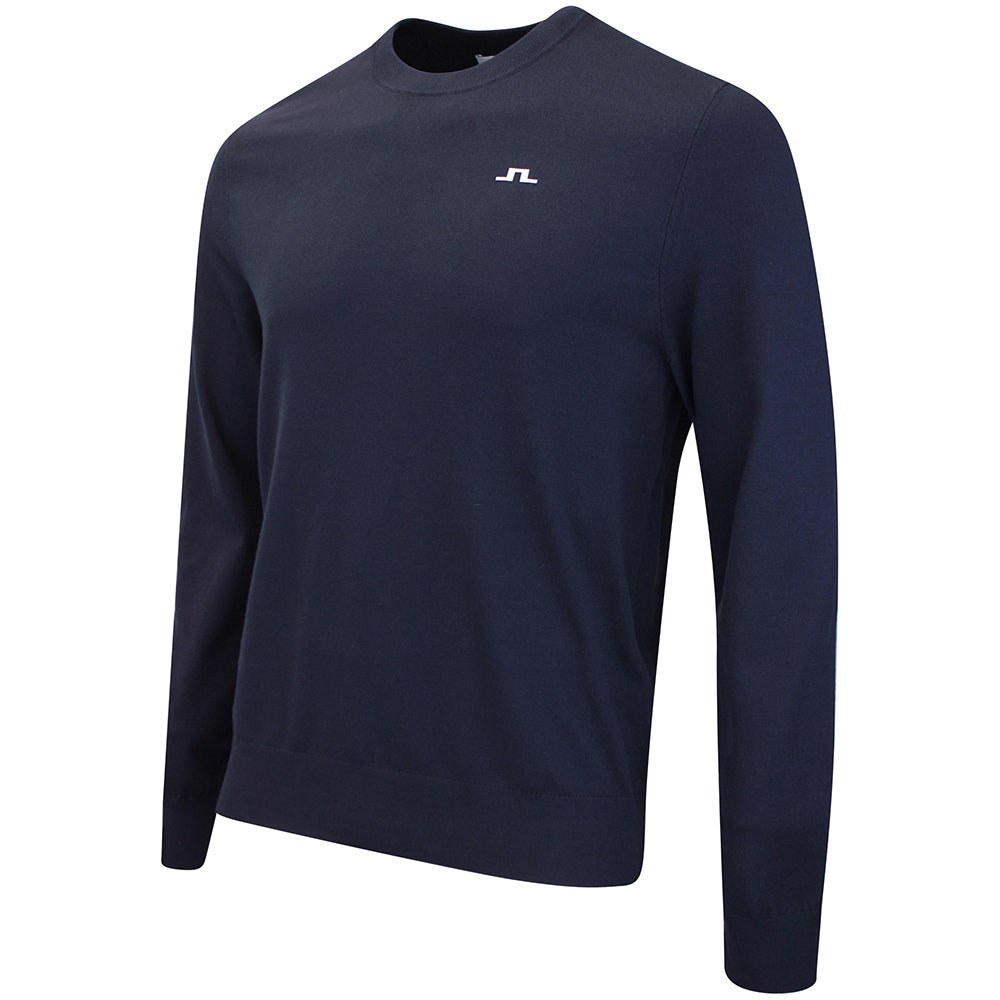 J.Lindeberg Golf Jumper - Henry Knitted Crew Neck - JL Navy AW26