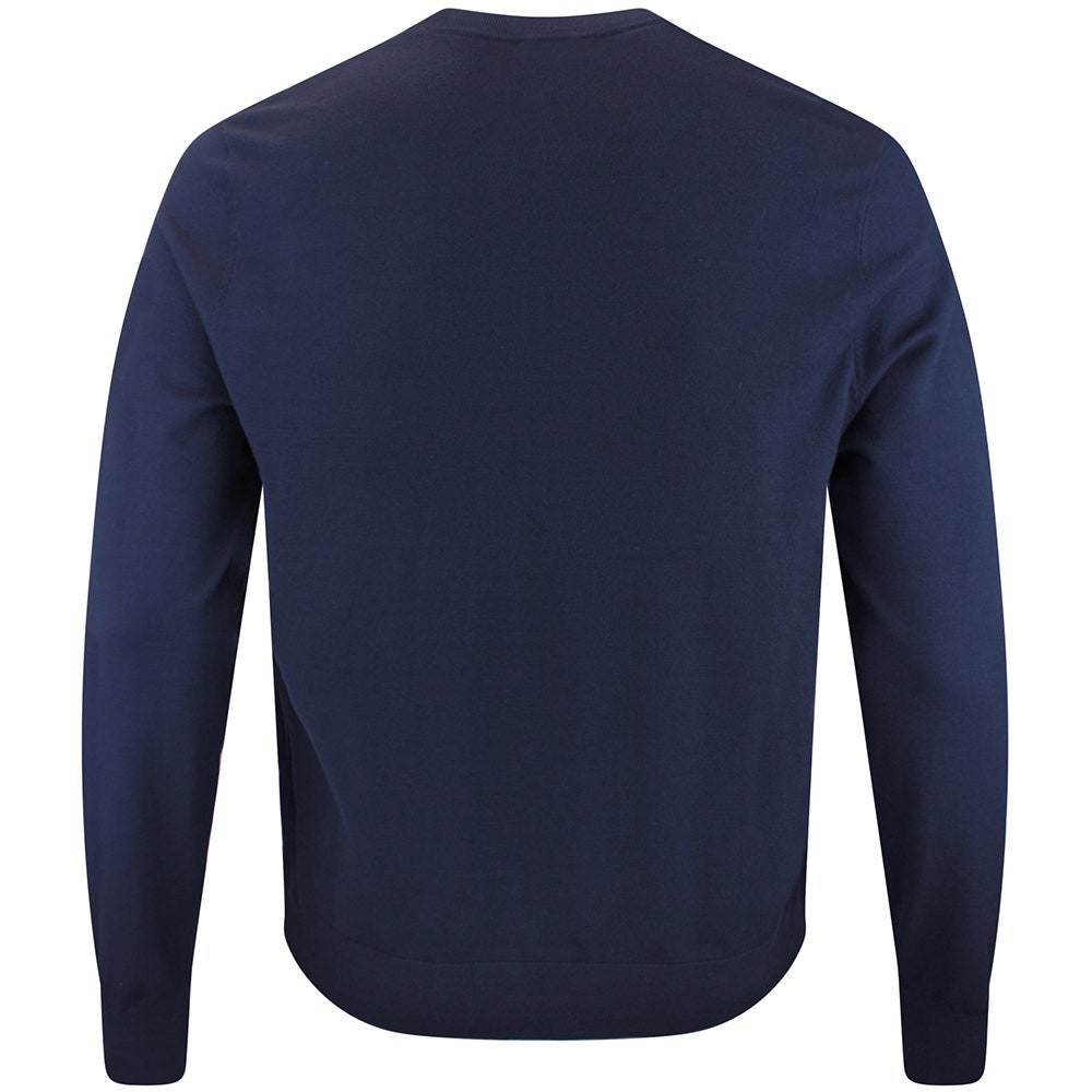 J.Lindeberg Golf Jumper - Henry Knitted Crew Neck - JL Navy AW26