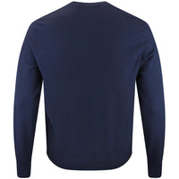 J.Lindeberg Golf Jumper - Henry Knitted Crew Neck - JL Navy AW26