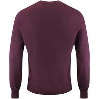 J.Lindeberg Golf Jumper - Henry Knitted Crew Neck - Winetasting AW26