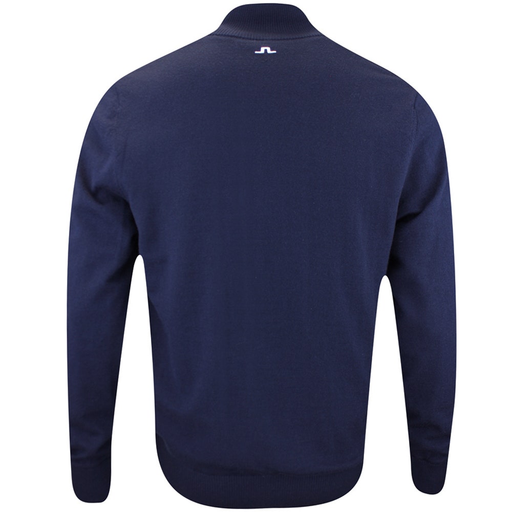 J.Lindeberg Golf Jumper - Jeffrey Windbreaker QZ - JL Navy AW24