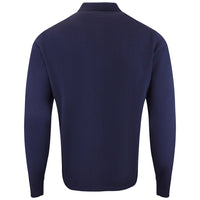 J.Lindeberg Golf Jumper - Kaleb Merino Cardigan - JL Navy SS26