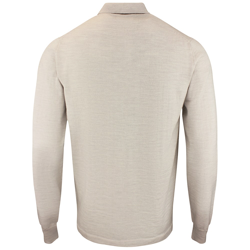 J.Lindeberg Golf Jumper - Kaleb Merino Cardigan - Moonbeam SS26