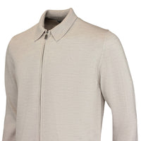 J.Lindeberg Golf Jumper - Kaleb Merino Cardigan - Moonbeam SS26