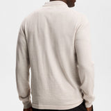 J.Lindeberg Golf Jumper - Kaleb Merino Cardigan - Moonbeam SS26