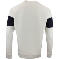 J.Lindeberg Golf Jumper - Kameron Crew Neck Sweater - Moonbeam AW24
