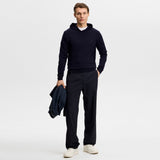 J.Lindeberg Golf Jumper - Karl Merino Hoodie - JL Navy AW26