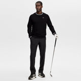 J.Lindeberg Golf Jumper - Kenny Windbreaker Knit - Black AW26