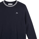 J.Lindeberg Golf Jumper - Kenny Windbreaker Knit - JL Navy AW26