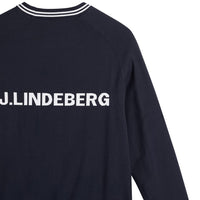 J.Lindeberg Golf Jumper - Kenny Windbreaker Knit - JL Navy AW26