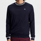 J.Lindeberg Golf Jumper - Kenny Windbreaker Knit - JL Navy AW26