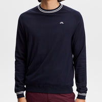 J.Lindeberg Golf Jumper - Kenny Windbreaker Knit - JL Navy AW26