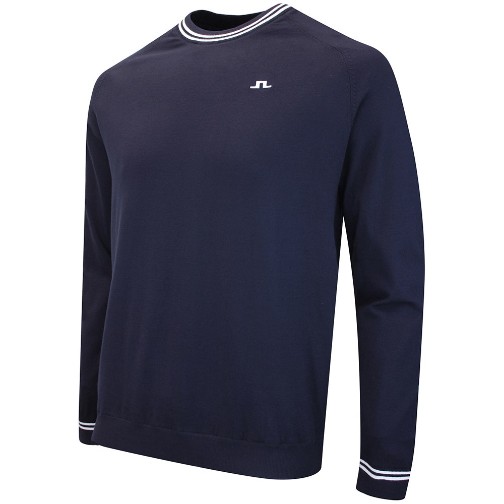 J.Lindeberg Golf Jumper - Kenny Windbreaker Knit - JL Navy AW26