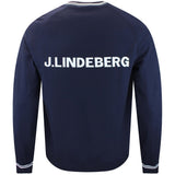 J.Lindeberg Golf Jumper - Kenny Windbreaker Knit - JL Navy AW26