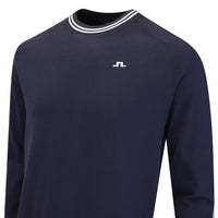 J.Lindeberg Golf Jumper - Kenny Windbreaker Knit - JL Navy AW26