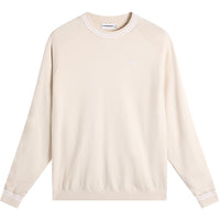 J.Lindeberg Golf Jumper - Kenny Windbreaker Knit - Moonbeam AW26