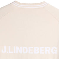 J.Lindeberg Golf Jumper - Kenny Windbreaker Knit - Moonbeam AW26