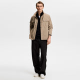 J.Lindeberg Golf Jumper - Kiyan QZ - Black AW26