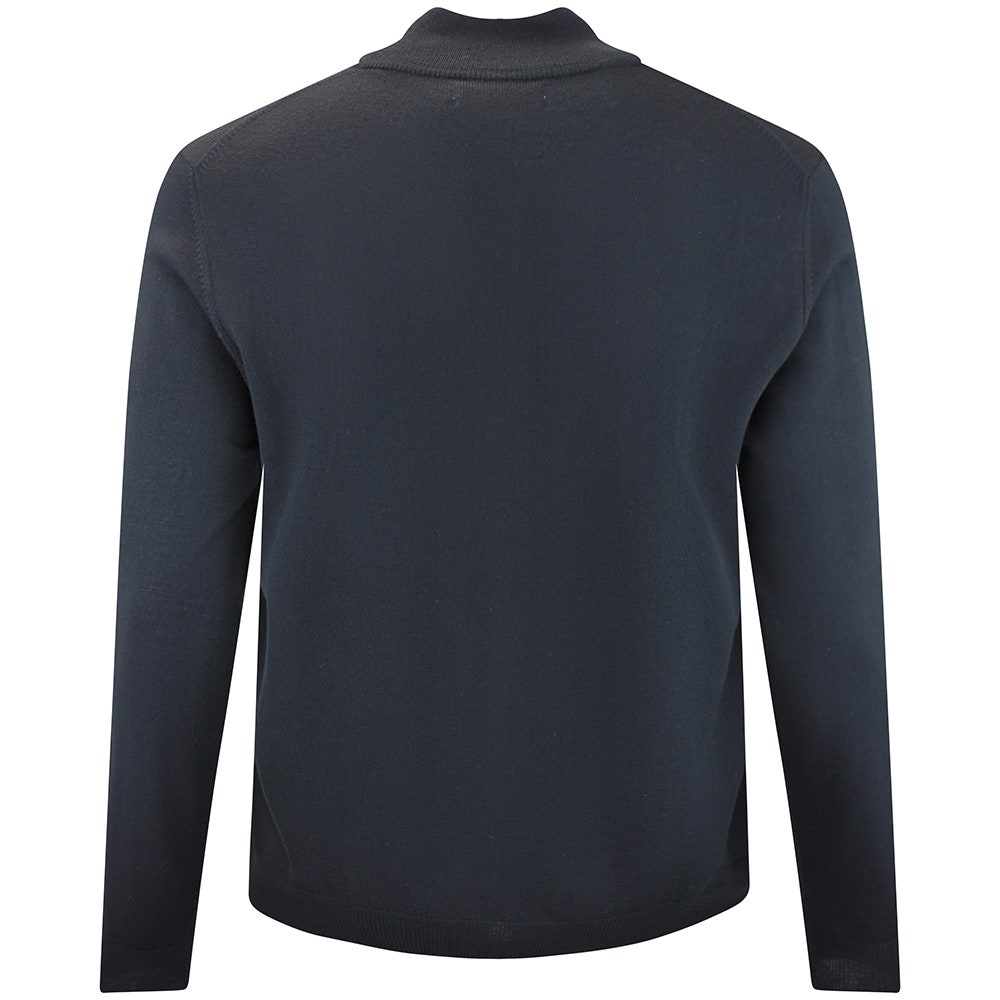 J.Lindeberg Golf Jumper - Kiyan QZ - Black AW26
