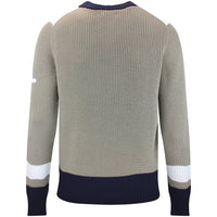 J.Lindeberg Golf Jumper - Stan CB Chunky Knit - Brindle AW26