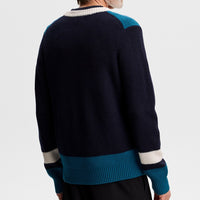 J.Lindeberg Golf Jumper - Stan CB Chunky Knit - JL Navy AW26