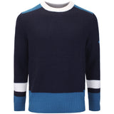 J.Lindeberg Golf Jumper - Stan CB Chunky Knit - JL Navy AW26
