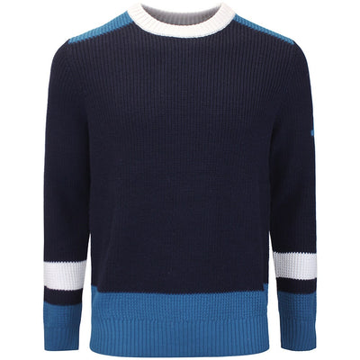 J.Lindeberg Golf Jumper - Stan CB Chunky Knit - JL Navy AW26
