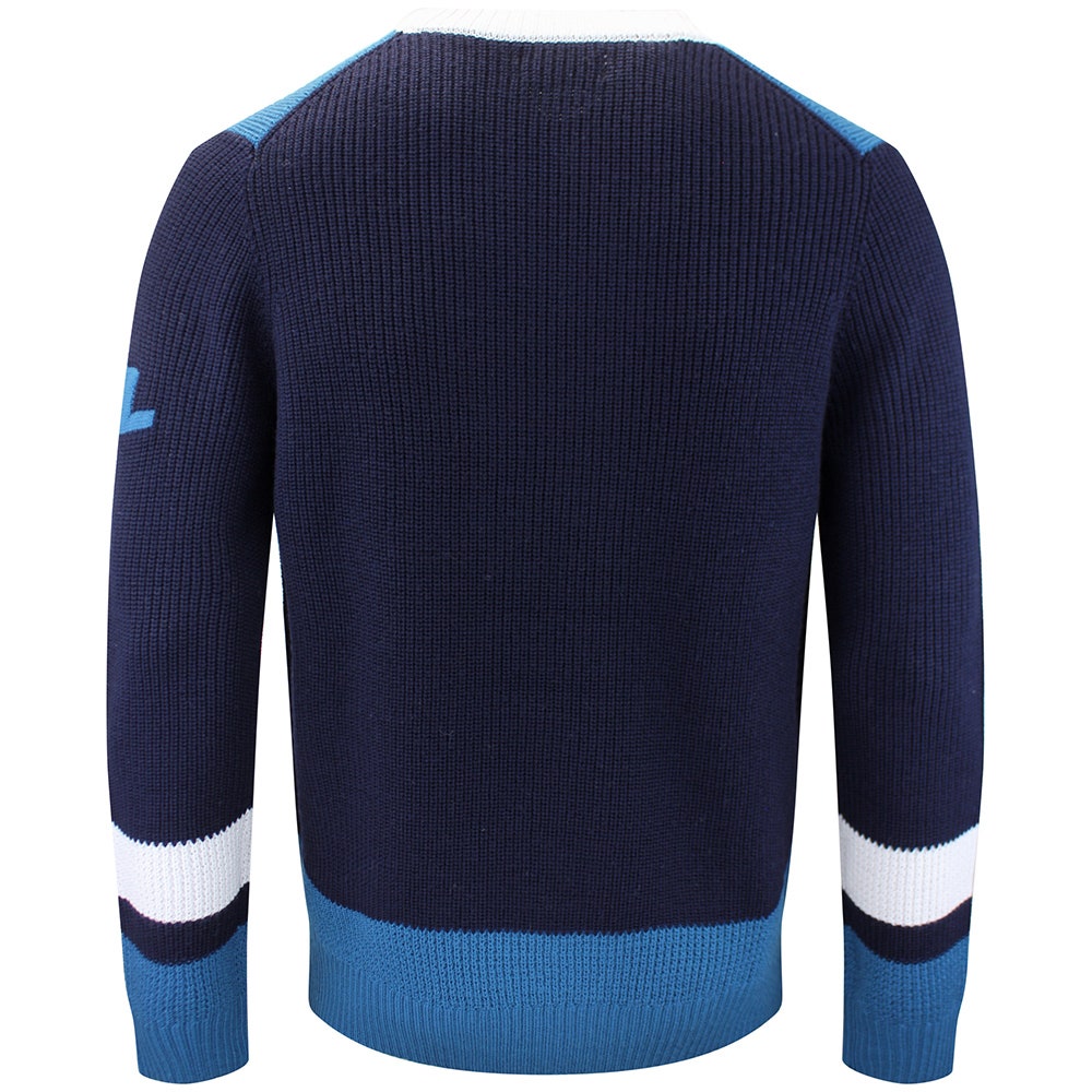 J.Lindeberg Golf Jumper - Stan CB Chunky Knit - JL Navy AW26