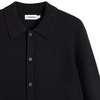 J.Lindeberg Golf Jumper - Willem Cardigan - Black AW26