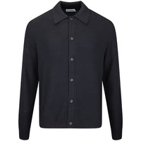 J.Lindeberg Golf Jumper - Willem Cardigan - Black AW26