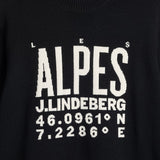 J.Lindeberg Golf Jumper - William Knitted Sweater - Black AW26