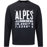 J.Lindeberg Golf Jumper - William Knitted Sweater - Black AW26