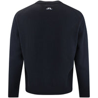 J.Lindeberg Golf Jumper - William Knitted Sweater - Black AW26