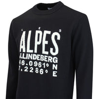 J.Lindeberg Golf Jumper - William Knitted Sweater - Black AW26