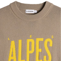 J.Lindeberg Golf Jumper - William Knitted Sweater - Brindle AW26