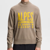 J.Lindeberg Golf Jumper - William Knitted Sweater - Brindle AW26